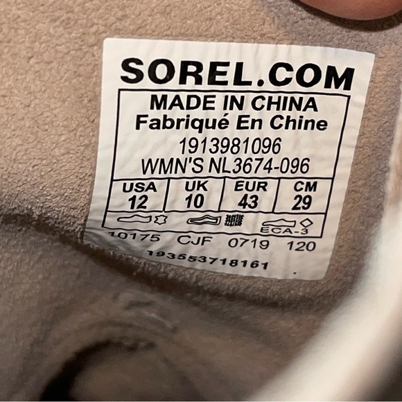 Sorel Woman Shoes Size 12 - Picture 7 of 7